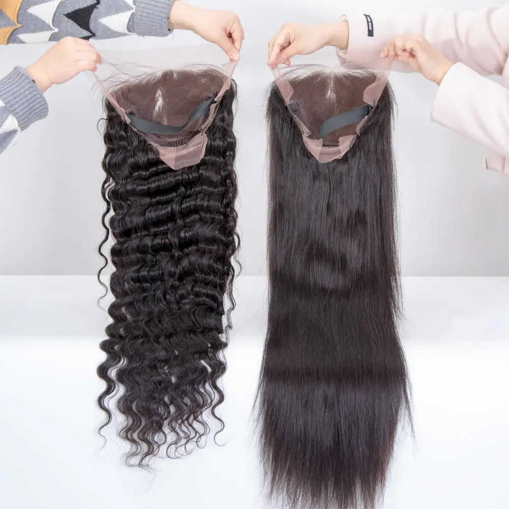 OCEANA 13*6 lace front wig 100% high quality human remy hair deep body wave