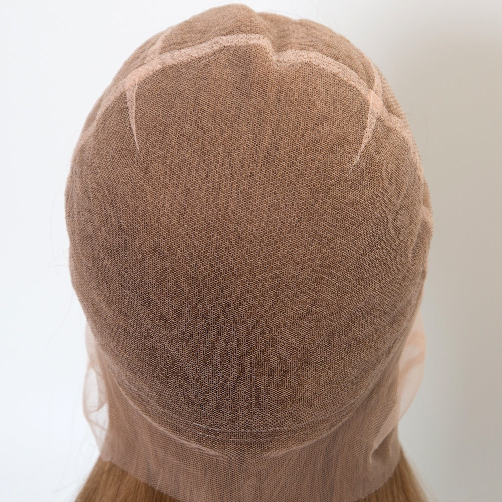 MILEY Light brown color lace front wig 100 human hair wig
