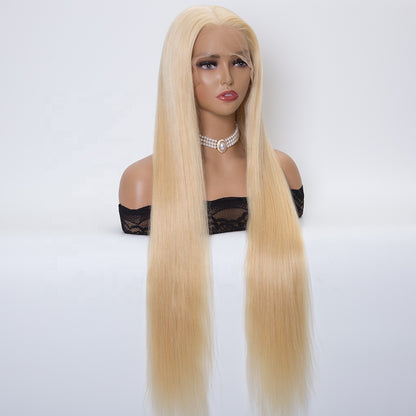 MADISON 613 Blonde 28 inch long Grade 12A !00% Brazilian Remy Full HD Lace