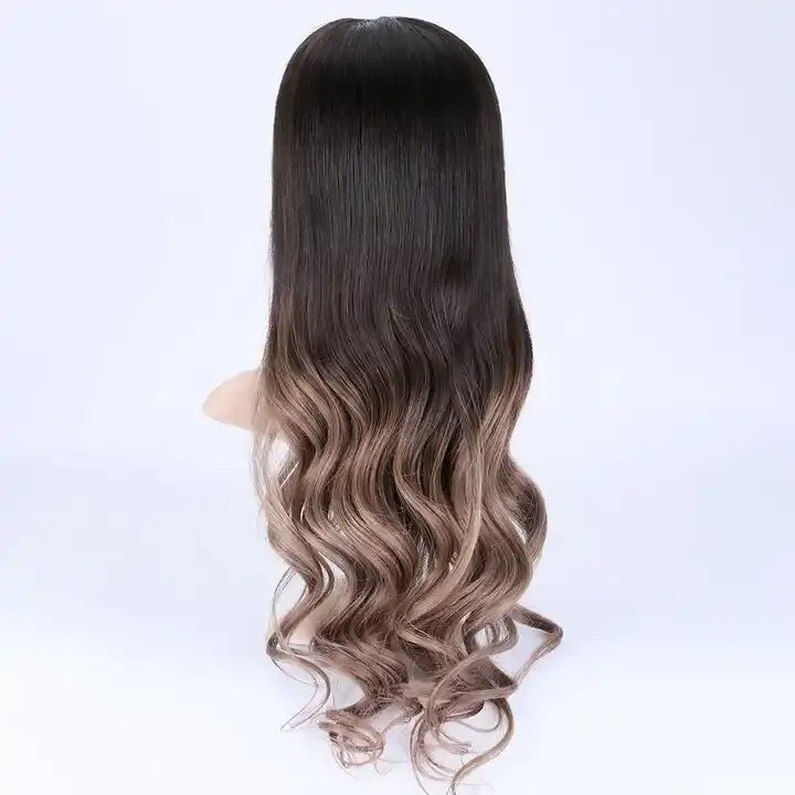 JANE Long Custom Ombre Balayage 100% Virgin Brazilian Remy Hair Full lace Wig