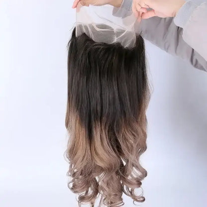 JANE Long Custom Ombre Balayage 100% Virgin Brazilian Remy Hair Full lace Wig