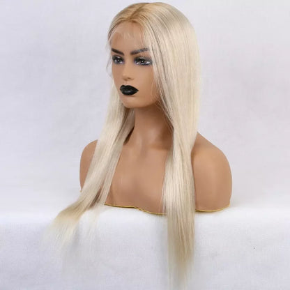 Angelina Blonde Ombre 8A Grade Cuticle Aligned 100% Virgin Brazilian Hair Full HD Transparent Lace Silk Top
