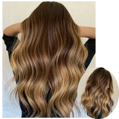 REBECCA Skin Top European Human Hair Kosher Wig with Highlights