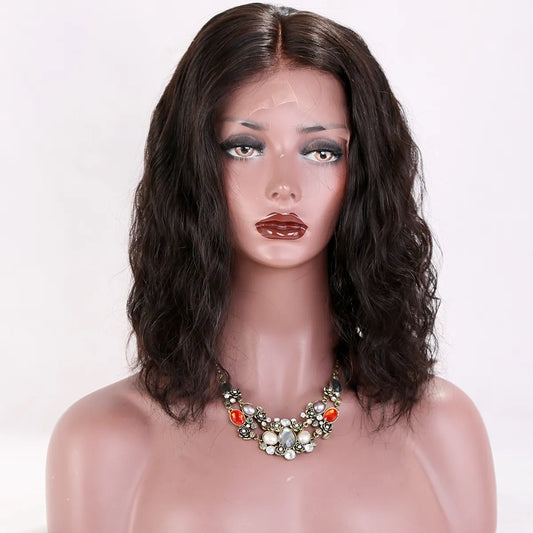 LAUREL 13*6 lace front wig remy hair natural color