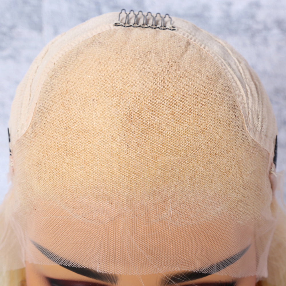 Ready to Ship Wigs Virgin Brazilian Remy Human Hair lace frontal wigs red human hair wig
