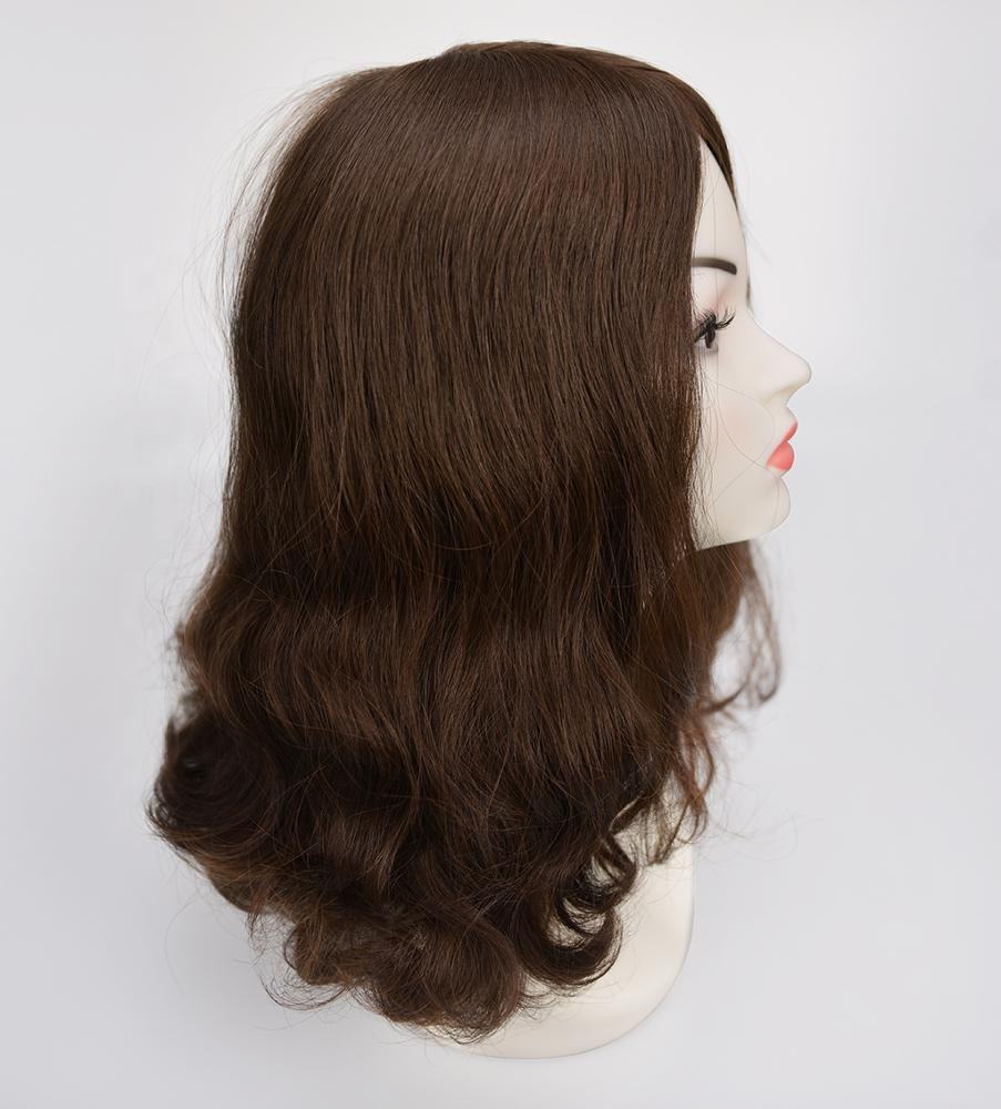 Wholesale European 100% Virgin Hair 5x5 Inch Silk Base Jewish Wig Kosher Wigs