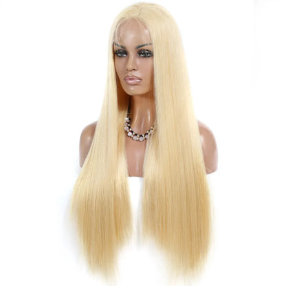 RAELYNN 613 Blonde Super Thin Transparent Lace  Double Drawn Full 100% Brazilian Virgin Human Hair