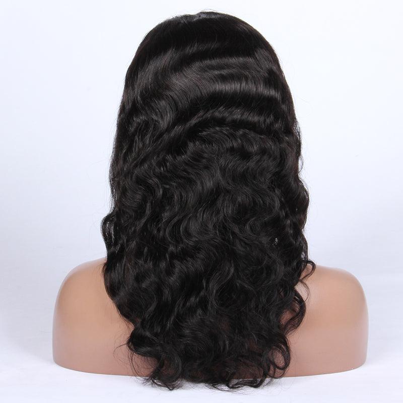 DANIELA  Remy Hair Natural Wavy Wholesale U Part Human Hair wig