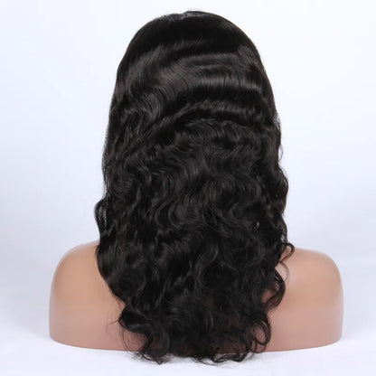 HARLOW Natural Wave 100% Virgin Brazilian Remy Hair U Part Wig