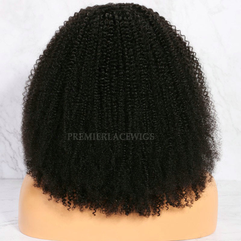 Textured U-Part Wigs Afro Kinky Curly ( For 3c and 4a textures) indian remy hair with cheap price