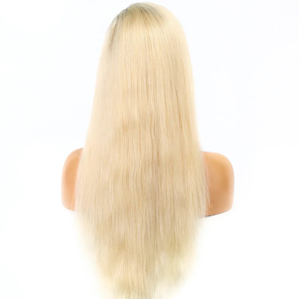STEVIE  Ombre 613 Blonde Lace Front With Dark Roots