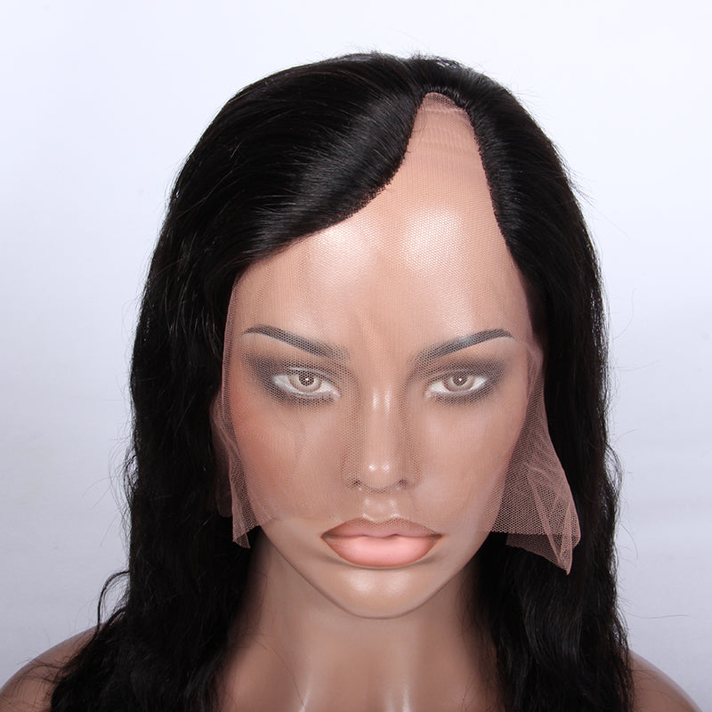 DANIELA  Remy Hair Natural Wavy Wholesale U Part Human Hair wig