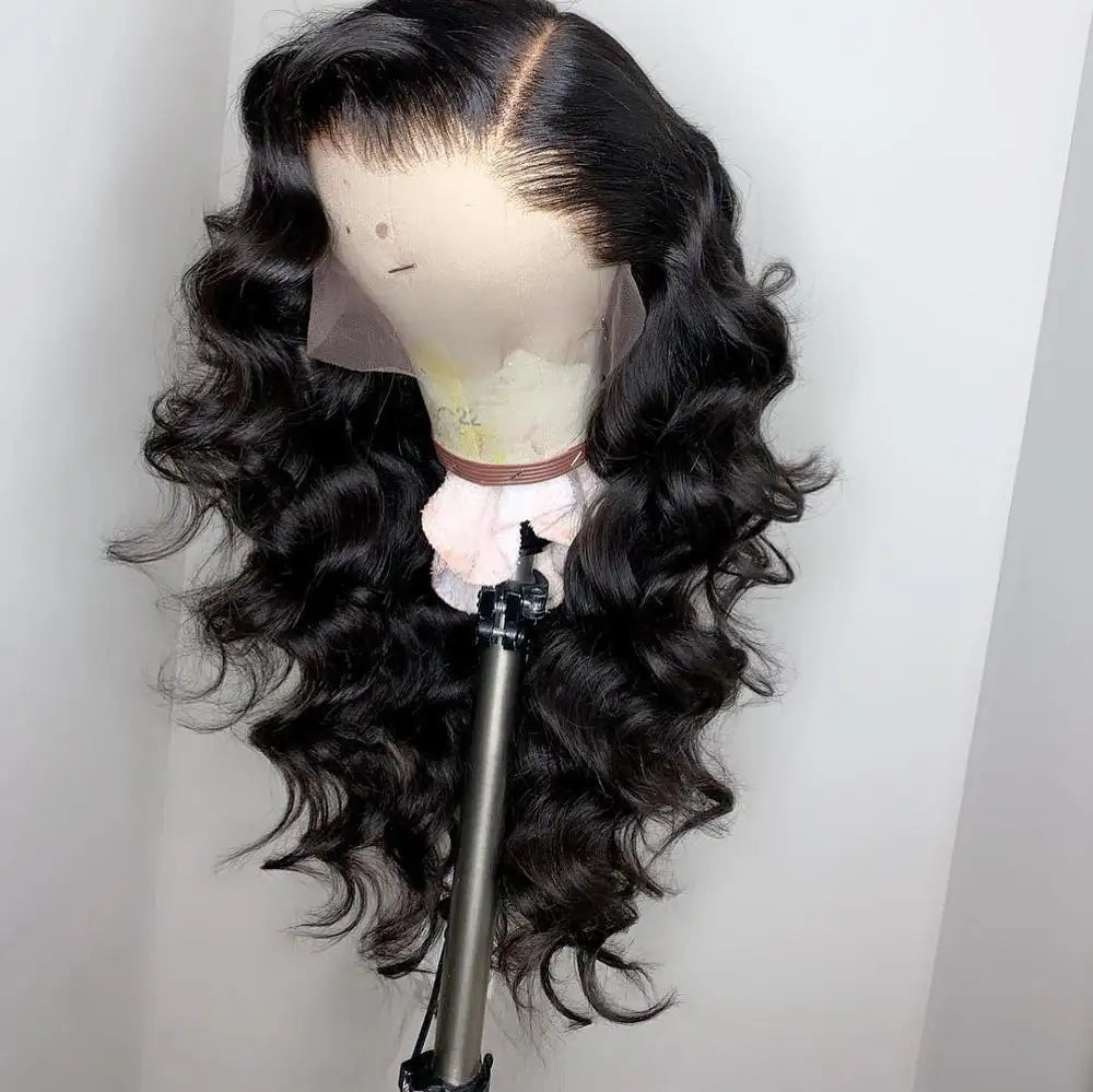 CASSIE Body Wave Grade 10A Human Virgin Hair Bleached Knots Full Lace Wig With Natural Hairline