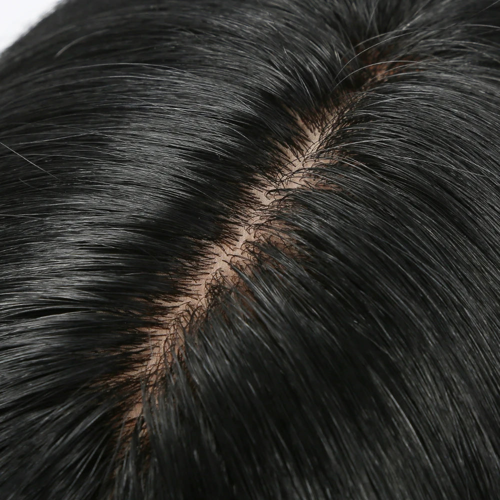 DESTINY  Grade 10A Cuticle Aligned Silky Straight Bangs  13x6 Lace Frontal 100% Virgin Brazilian Remy Hair