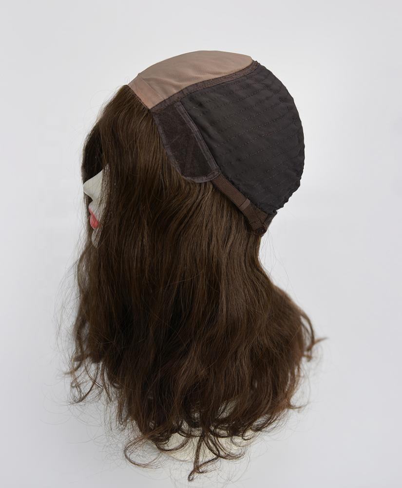 Wholesale European 100% Virgin Hair 5x5 Inch Silk Base Jewish Wig Kosher Wigs