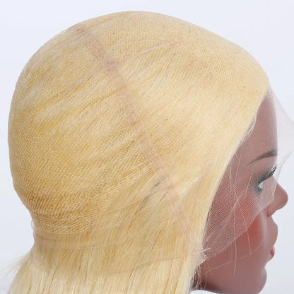 RAELYNN 613 Blonde Super Thin Transparent Lace  Double Drawn Full 100% Brazilian Virgin Human Hair