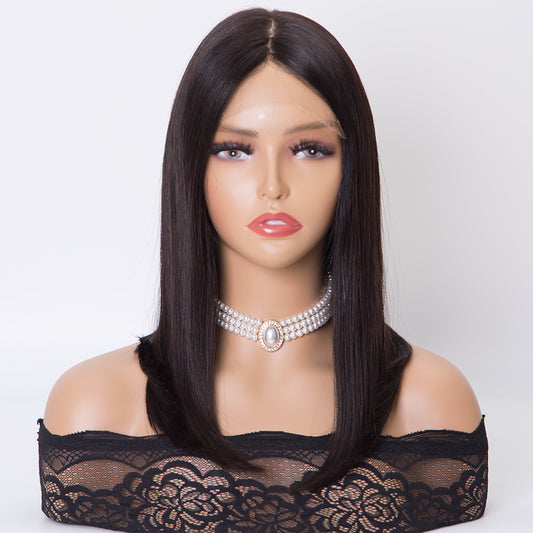 LISA 100% Virgin European Hair Glueless Mono Top Lace Front Fully Hand Tied Medical Wig