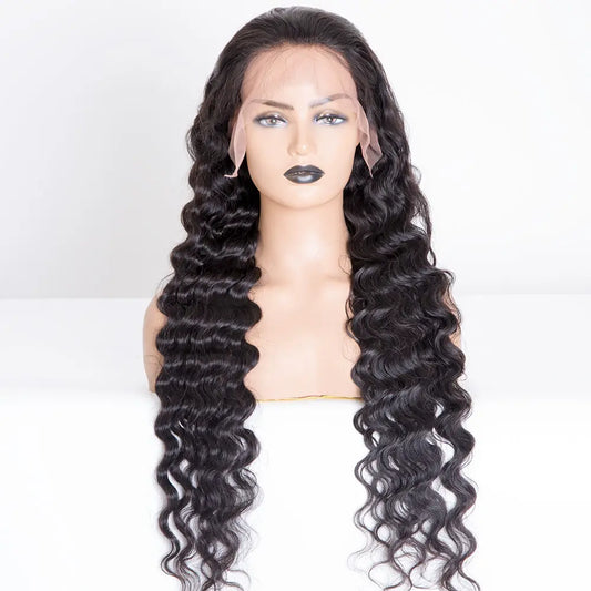 SIENNA Pre Plucked Hairline Brazilian Remy Loose Deep Wave