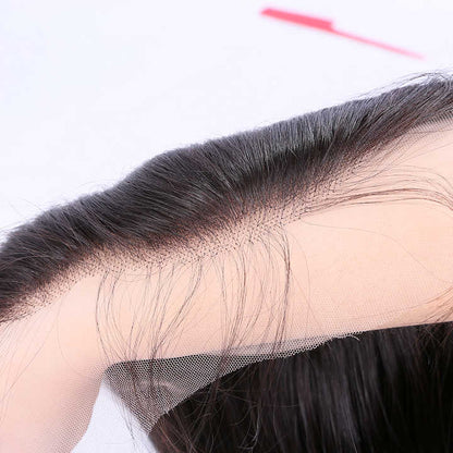 12 Inch to 20 Inch Brazilian Remy Human Hair HD Lace Frontal Transparent Thin Swiss Lace 13X4 Lace Frontals