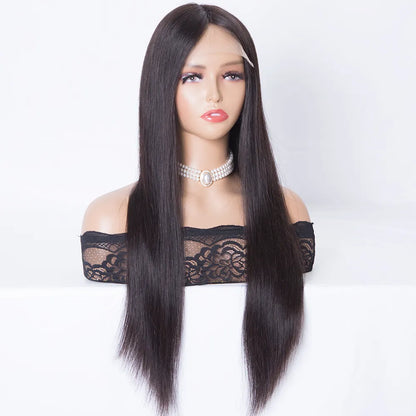 NICOLE Fully Hand Tied Mono Top Glueless 12A Grade 100% Virgin European Remy Medical Wig
