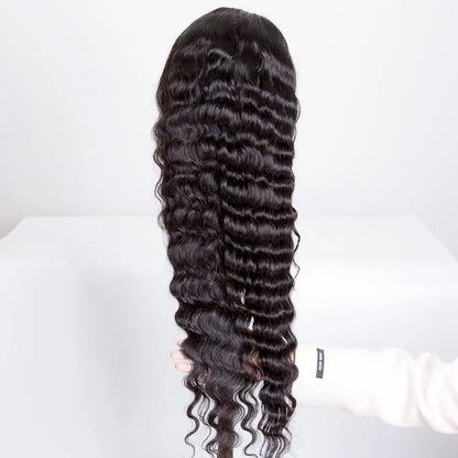 OCEANA 13*6 lace front wig 100% high quality human remy hair deep body wave