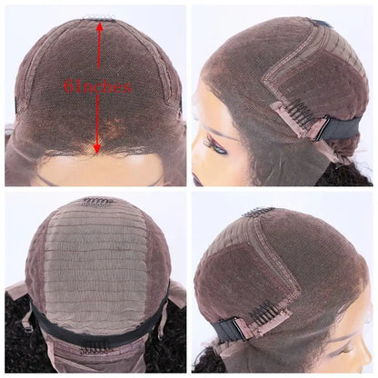 GISELLE 13x6 Deep Parting Lace Front Highlight Color  180% Density Indian Human Hair Wig