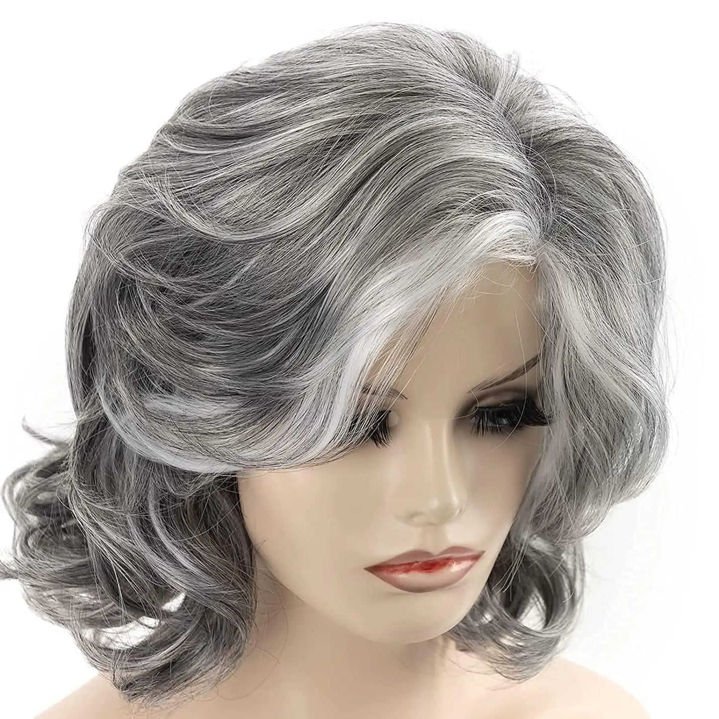 Nene Customization Salt and Pepper Color Unprocessed 12A Grade 100% Raw Virgin European Hair Mono Top