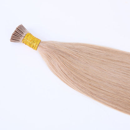 Wholesale factory price 100 human hair i tip hair extension U tip K tip hair extension