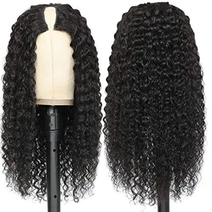 Emilie Grade 12A 100% Virgin Brazilian Human Hair V-Part Wig