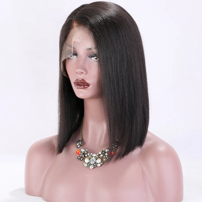 CHARLIE Cuticle Aligned Virgin Hair 150%  Straight Lace Front Wigs Human Hair 13x4
