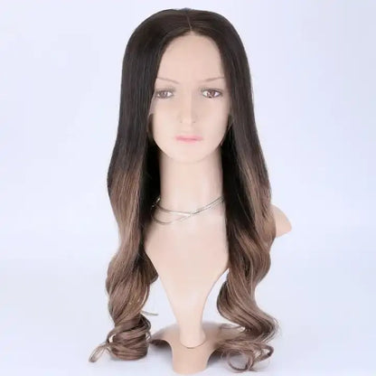 JANE Long Custom Ombre Balayage 100% Virgin Brazilian Remy Hair Full lace Wig