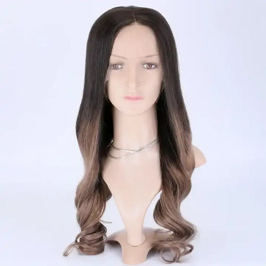 JANE Long Custom Ombre Balayage 100% Virgin Brazilian Remy Hair Full lace Wig