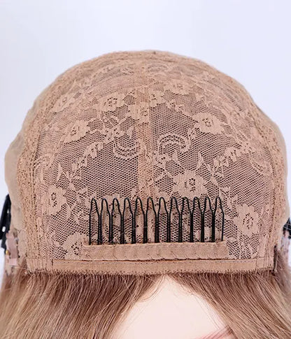 HALO Balayage Color 16" Silk Straight European Cuticle Aligned Virgin Human Hair Silk Top Jewish Wigs