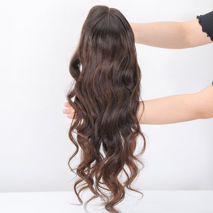 JOURNEE Grade 12A 100% Virgin European Hair Swiss Lace Fully Hand Tied Curly Hair