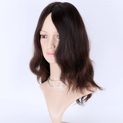 200% Density Natural Black Color Curly Texture Headband Wig Human Hair For Black Women Human Hair Machine Made Wig