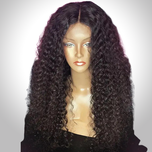 ADDISON Deep Curly Brazilian Human Remy Hair Full Lace Wig