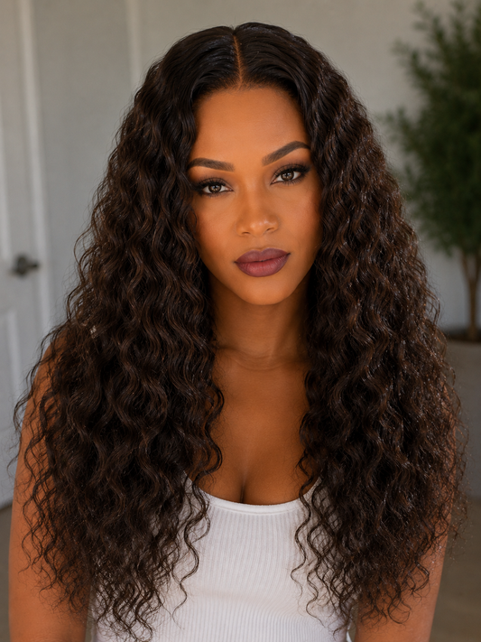 Tavia 100% Brazilian Remy Human Hair Transparent lace 13x6