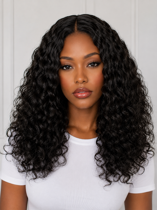 JADE Curly Bob 100% Brazilian Remy Hair