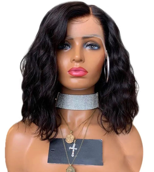 ALMA Bob 5X5 Lace Top  Cuticle Aligned 100% Virgin Brazilian Remy Hair
