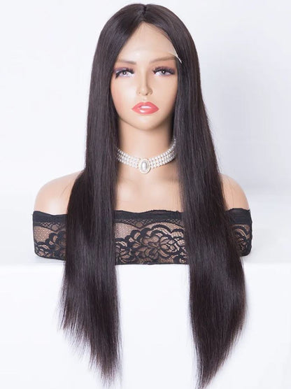 NICOLE Fully Hand Tied Mono Top Glueless 12A Grade 100% Virgin European Remy Medical Wig