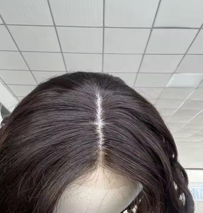 LIANA Wavy 12A Grade Raw 100% Virgin European Hair Silk Top Medical Wig