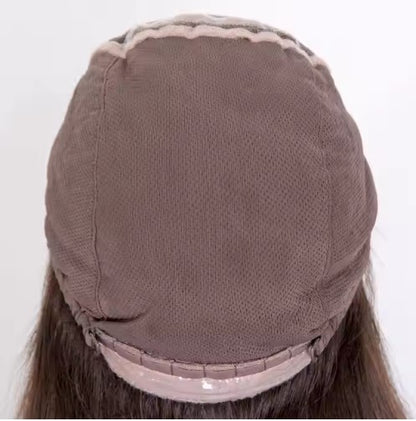 DOMINIQUE Full Lace Wig With 4x4 Silk Base Grade12 A 100% Raw Virgin European Remy Hair