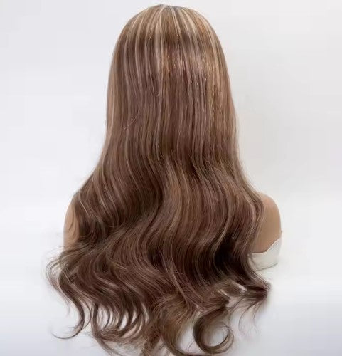 CHRISTINA 18" 12 A Grade Balayage Silk Top Body Wave 100% European Virgin Human Hair