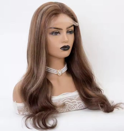 CHRISTINA 18" 12 A Grade Balayage Silk Top Body Wave 100% European Virgin Human Hair