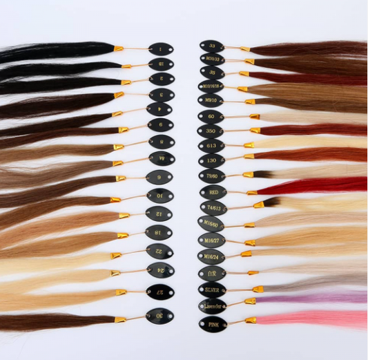 Human Hair Color Ring (including 35 colors)