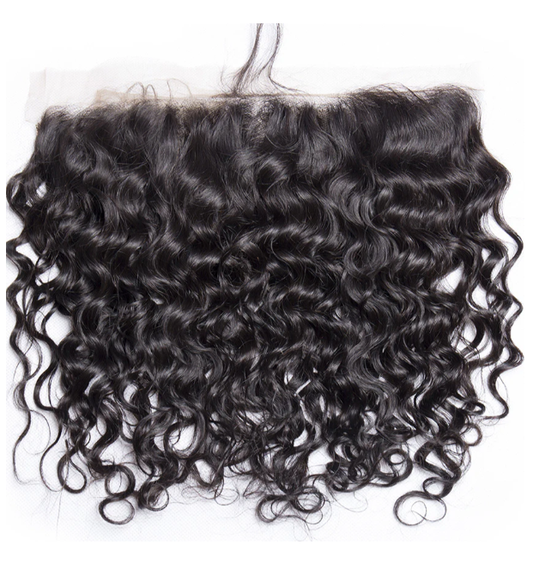 13"×4" Lace Frontals Water Wave Indian Remy Human Hair