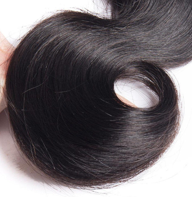 3 Bundles Deal Peruvian Virgin Hair Natural Color Body Wave Hair Weave
