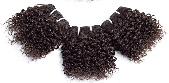 3 Bundles Deal Peruvian Virgin Hair Natural Color Candy Curl Hair Weaves