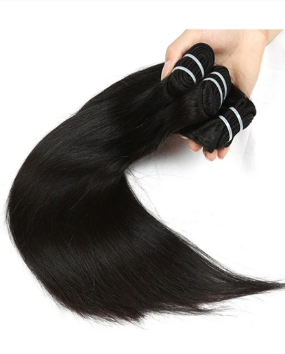 Luxury Brazilian Virgin Hair Weave Silky Straight 4ozs Thick Hair 3 Bundles Deal