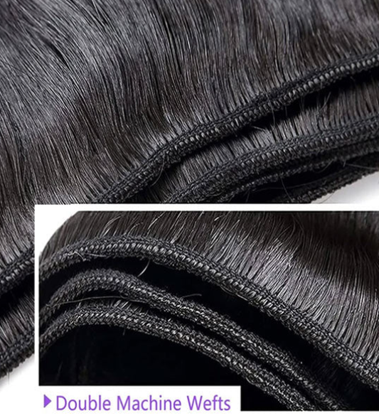 Luxury Brazilian Virgin Hair Weave Silky Straight 4ozs Thick Hair 3 Bundles Deal